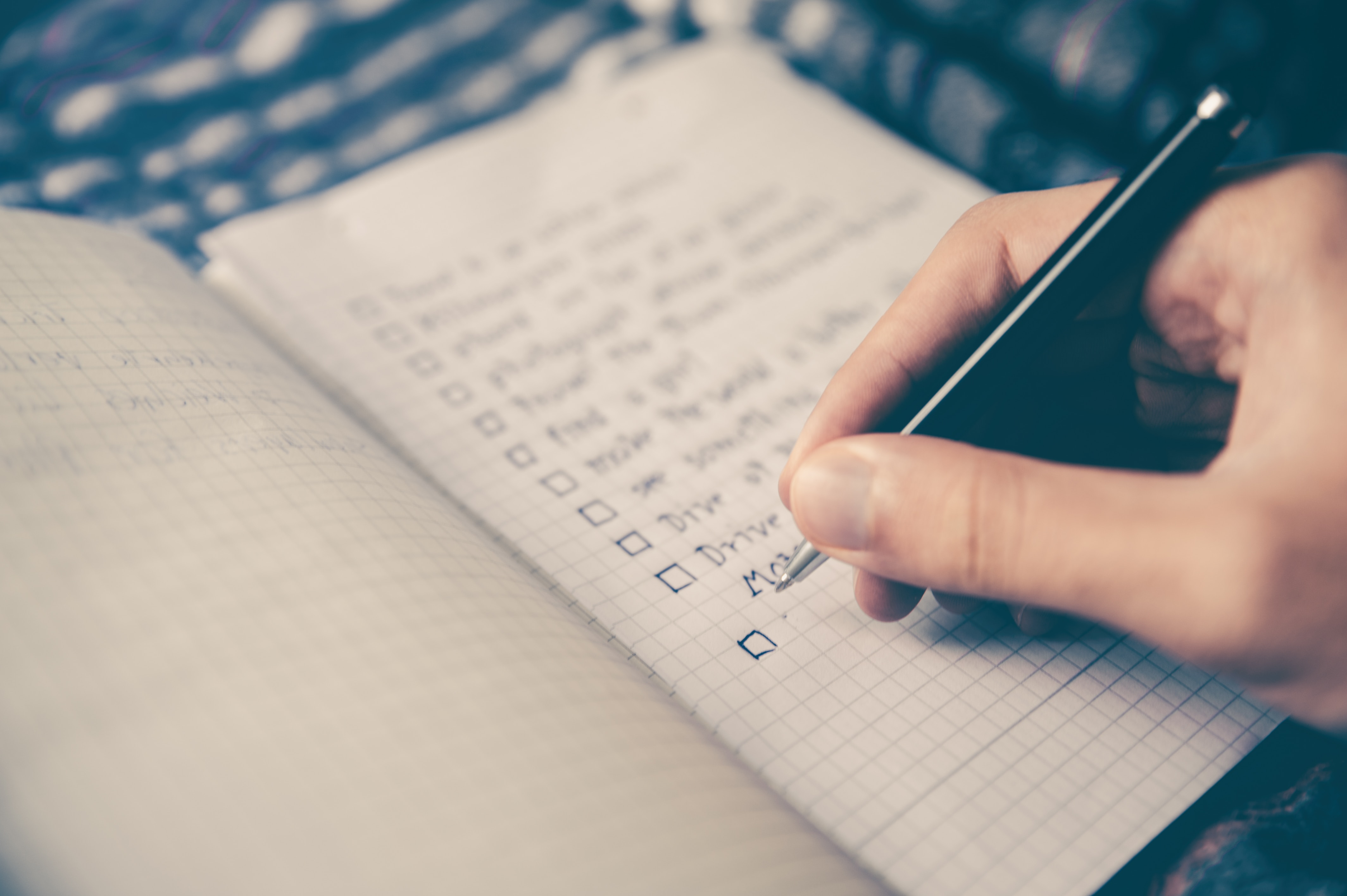 Pre-departure Checklist